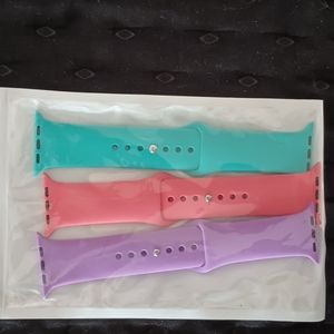Three Apple Compatible Watch Bands 42/44
